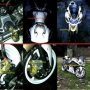 Jual Ninja 250 putih , modif , hoby aja