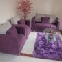 Jual sofa warna ungu EXLUSIVE harga week end ( bandung )