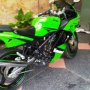 Jual NINJA 150 RR HIJAU SE THN 2011 MULUS LIKE NEW