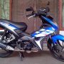 Jual Honda Blade 2010 biru silver