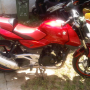 Jual Bajaj Pulsar 200 tahun 2008 warna merah