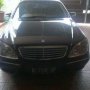 Jual Mercedes S 500 L, Hitam, 40,000 Km, STNK baru diperpanjang, Harga 440 jt nett