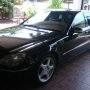 Jual Mercedes S 500 L, Hitam, 40,000 Km, STNK baru diperpanjang, Harga 440 jt nett