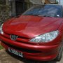 Dijual Peugeot 206 Sporty Warna Merah Tahun 2003