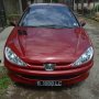 Dijual Peugeot 206 Sporty Warna Merah Tahun 2003