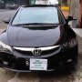 DIJUAL HONDA CIVIC 1.8 AT 2009 HITAM METALIK