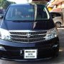 DIJUAL TOYOTA  ALPHARD 30 MZG AUTOMATIC 2004 HITAM METALIK