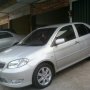 dijual toyota vios 15 G MT 2004 Silver Metalik