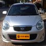 dijual kia new picanto 11 SE AT 2010 silver metalik