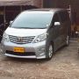 TOYOTA NEW ALPHARD 2.4 S AT 2009 ABU - ABU METALIK