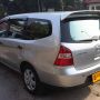 nissan grand livina 1.5 SV MT 2009 AKHIR SILVER METALIK