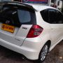 honda all new jazz rs mt 2010 putih metalik