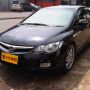 honda all new civic 1.8 vitec at 2008 hitam metalik