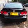 honda all new civic 1.8 vitec at 2008 hitam metalik