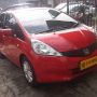 HONDA ALL NEW JAZZ S AT 2011 MERAH