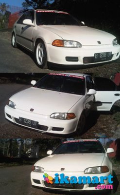  HONDA  CIVIC  GENIO SR4 PUTIH white  exellence TH 1993 M T 