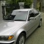 Jual BMW 318i N43 thn 2003,matic triptronic,silver mulus