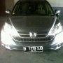 JualHonda CRV 2.0 AT Tahun 2011 bulan 4 Warna Polish Metal (Abu2 Tua Metalik)