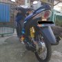 Jual Yamaha Xeon Hitam-Biru Tahun 2012 Modifikasi