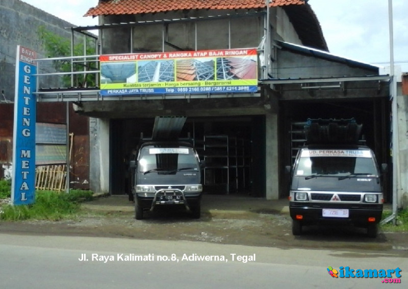 Genteng metal berpasir wilayah Purwokerto, Bumiayu - Agen 