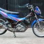 Jual Satria FU 05 full air brush & full Chorme