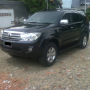 Toyota Fortuner 2009 Diesel Matic Hitam