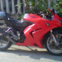 Jual Ninja 250 2010 Red [ Modif ]