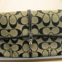 YZ3005 Authentic COACH Demi Clip SIGNATURE FLAP BAG