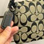 YZ3005 Authentic COACH Demi Clip SIGNATURE FLAP BAG