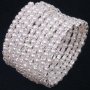 YZ2000 Crystal Pearl Wedding Bridal Bracelet 