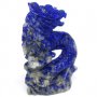 CV095 DRAGON CARVED IN NATURAL LAPIS LAZULI 80.60CT