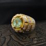 JS088 NATURAL 1.63CT COLOMBIAN EMERALD RING