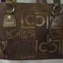 FB104 Gold Liz Claiborne Handbag With Lots Of Pockets