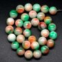 YZ107 NATURAL MULTI COLOR JADE BEADS