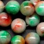 YZ107 NATURAL MULTI COLOR JADE BEADS