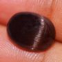 CE095 NATURAL UNHEATED DARK BROWN CAT EYE SCAPOLITE 3.98 CT