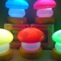 Lampu jamur led mushroom touch lamp reseller dropship grosir ecer murah barang unik cina ok