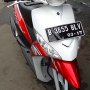 Jual MIO J CW FI 2012 BLN 3 ( MERAH PUTIH ) 