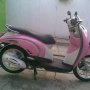 Jual honda scoopy th 2011 pink putih DKI