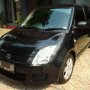 Jual suzuki swift ST warna hitam tahun 2008 ex wanita domisili depok