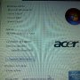 Jual Acer aspire 532h-2Bs White, mulus, ex-cewe, Bandung.