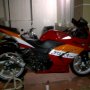 Jual Kawasaki ninja 250 merah modif 2010