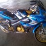 Jual honda cbr biru pemakai modif 2006 siap pakai full chrome