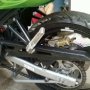 jual motor kawasaki ninja RR 150 tahun 2011 hijau mulus jakarta