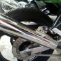 jual motor kawasaki ninja RR 150 tahun 2011 hijau mulus jakarta