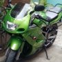 jual motor kawasaki ninja RR 150 tahun 2011 hijau mulus jakarta