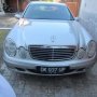 Jual mercedes benz E200 silver istimewa