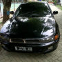 Jual mobil mitsubishi galant th '98 black AT