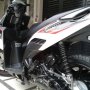 Jual honda vario cbs techno 2011 white mulusss bandung