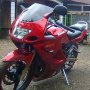 Jual kawasaki ninja RR merah thn 2008 Kilometer rendah Cikarang-Bekasi